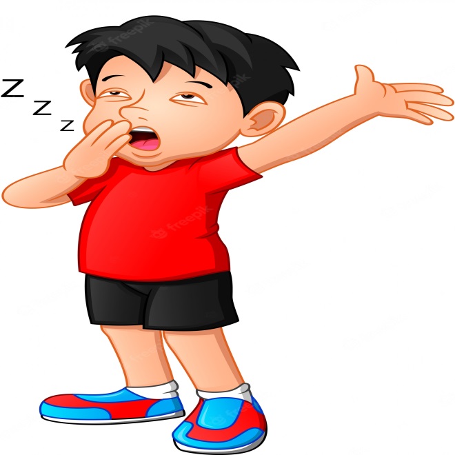Sleepy kid
